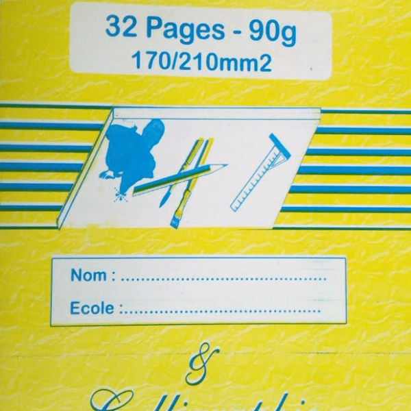 Cahier Dessin Caligraphe A5