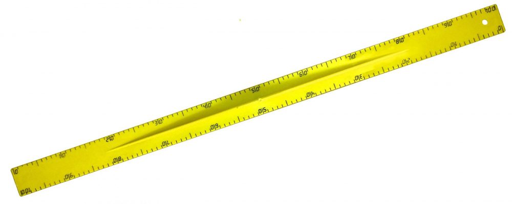 règle 1m pour tableau