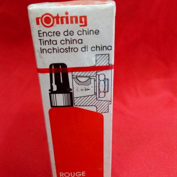 Encre de Chine Rotring Rouge