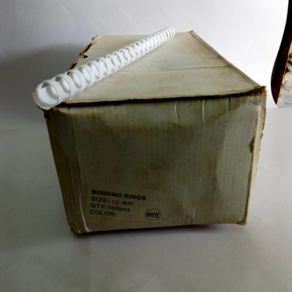 Spirale 16mm blanche