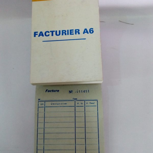 Facturier A6
