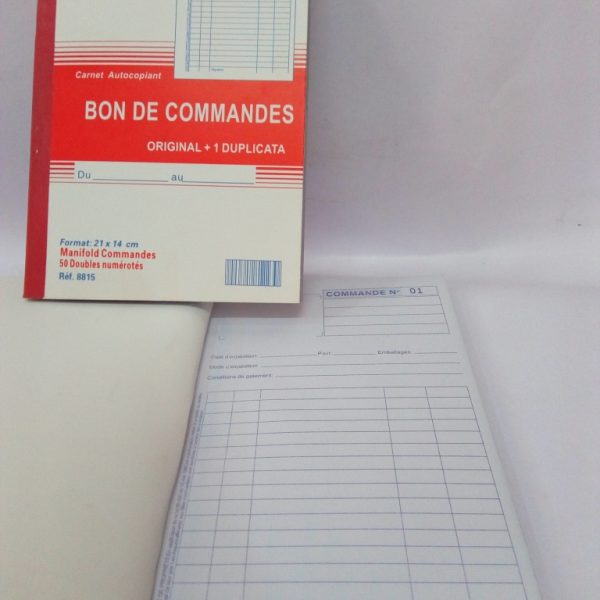 bon de Commande  A5