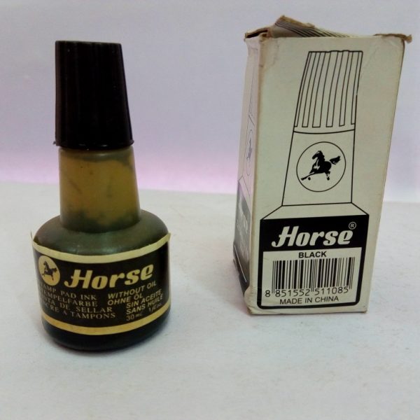 Encre Horse Noir