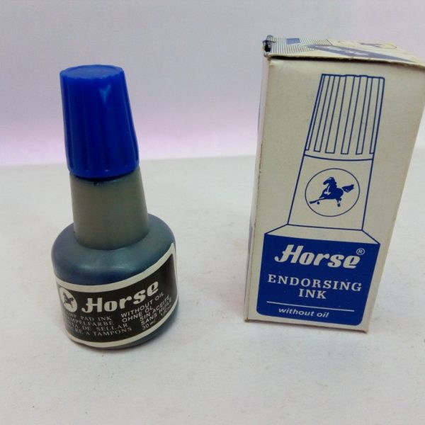 Encre Horse Bleu
