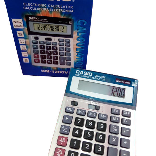 Calculatrice Casio DM 1200V
