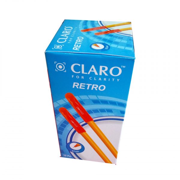 Stylo claro retro rouge
