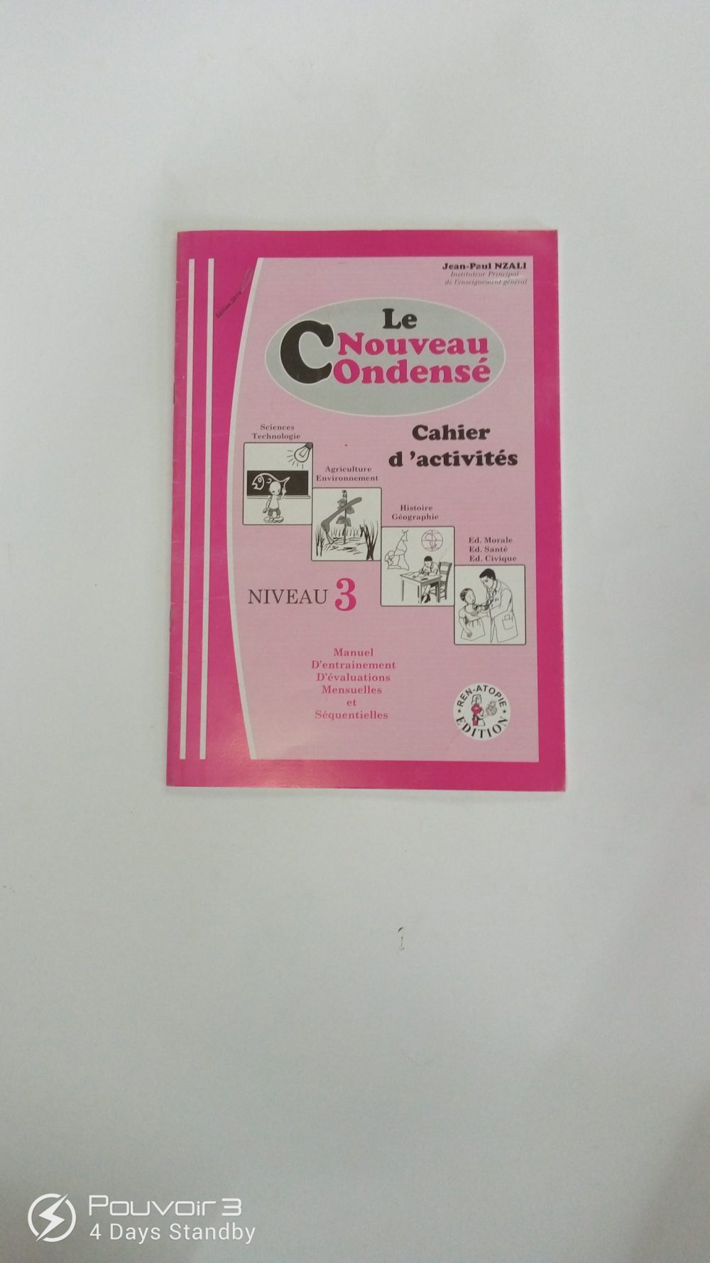 Jean Paul Nzali le nouveau condensé