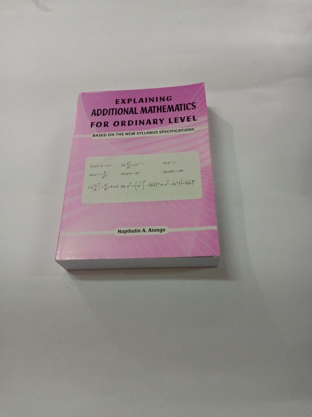 Explaining additional mathematics for ordinary level