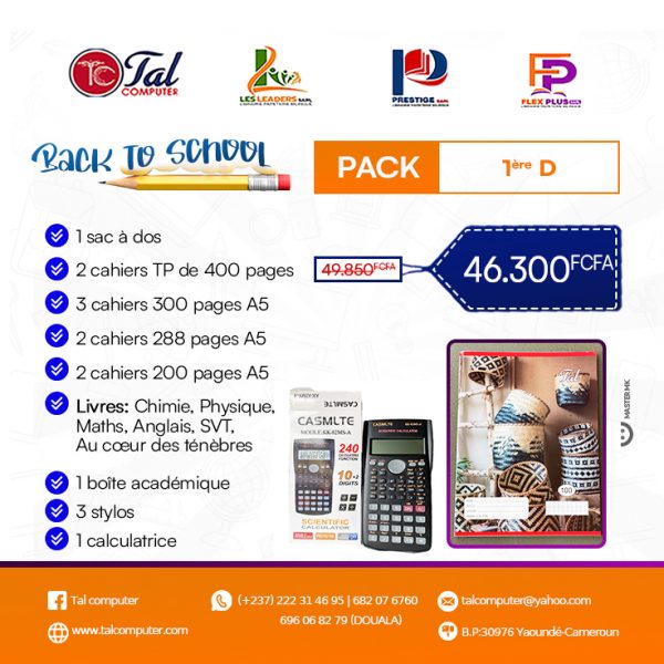 PACK 1ere D